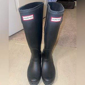 Black Womens Hunter Boots